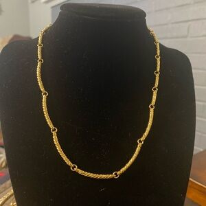 Nolan Miller Link Chain Gold Necklace